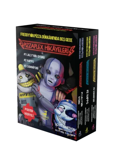 Pizzaplex'ten Hikâyeler 3 Kitaplık Kutulu Set