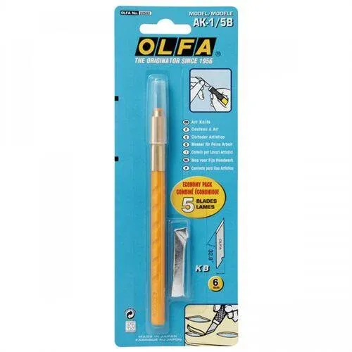 Olfa AK-1 Kretuar Bıçağı 25 Yedekli