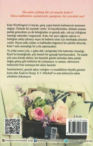 Kaderin Rengi E. V. Mitchell Arkadya Yayınları %38 indirimli