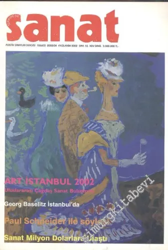 Türkiye'de Sanat - Plastik Sanatlar Dergisi - Sayı: 55, Eylül - Ekim 2002       2002