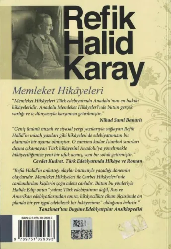 Memleket Hikayeleri Refik Halid Karay İnkılap Yayınevi %54 indirimli