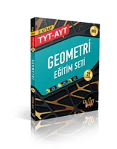 VİP TYT-AYT GEOMETRİ EĞİTİM SETİ 2. KİTAP - (GOLD)