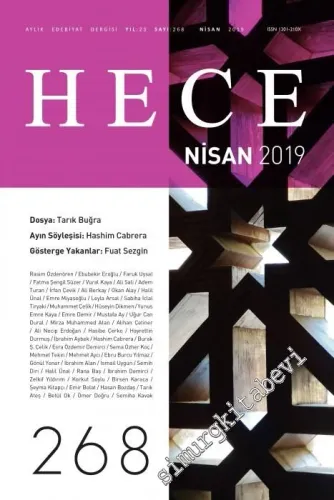 Hece Dergisi - Dosya: Tarık Buğra - Sayı: 268    Yıl: 22  Nisan