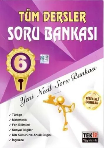 Tekiz 6. Sınıf Tüm Dersler Sözel Sayısal Soru Bankası-YENİ