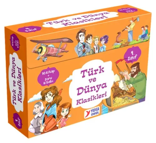 4.Sınıf Türk ve Dünya Klasikleri Yuva Yayınları 9789755177144
