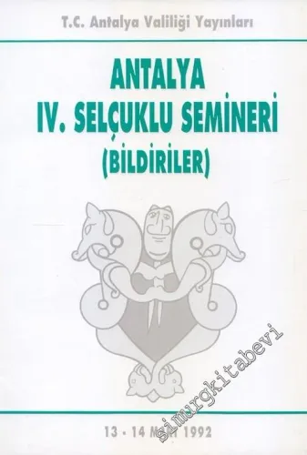 Antalya 4. Selçuklu Eserleri Semineri -