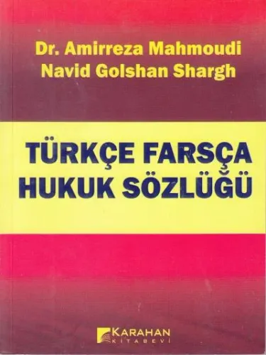 Türkçe Farsça Hukuk Sözlüğü