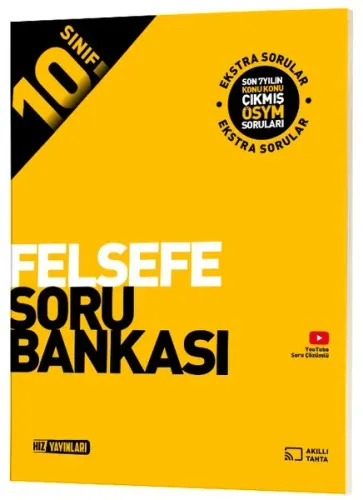 Hız Yayınları 10. Sınıf Felsefe Soru Bankası