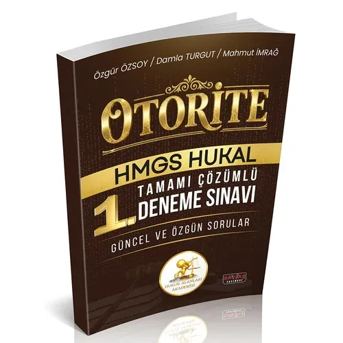 Otorite HMGS HUKAL Tamamı Çözümlü 1. Deneme Sınavı
