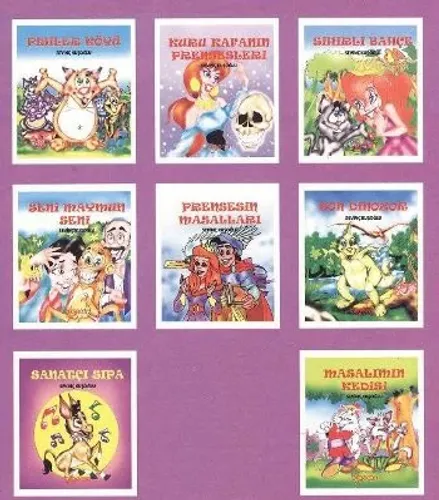 Sevinç Kuşoğlu Çocuk Serisi (Beher-8 Kitap)