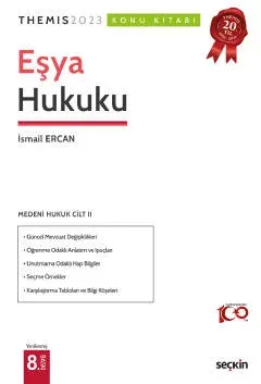 Eşya Hukuku Konu Kitabı