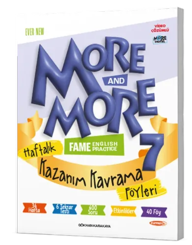 More More 7. Sınıf Haftalık Kazanım Kavrama Föyleri
