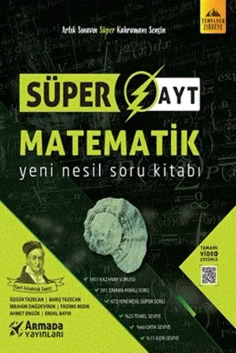 ARMADA YAYINLARI AYT MATEMATİK YENİ NESİL  SORU BANKASI