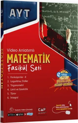 Çap Yayınları AYT Matematik Video Anlatımlı Fasikül Seti