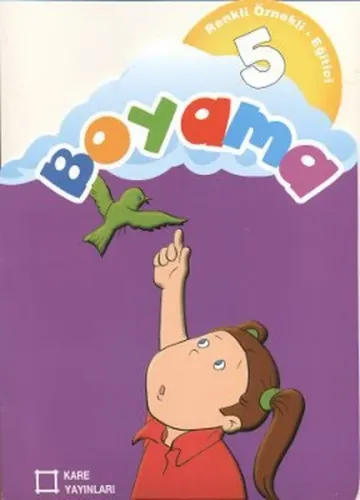 Renkli Örnekli Eğitici Boyama 5