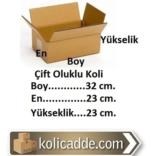 Taşıma Kolisi 32x23x23 cm.