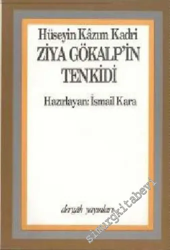 Ziya Gökalp'in Tenkidi -        1989