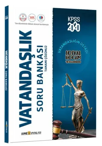 İvme KPSS Sosyal Hocam Vatandaşlık Tamamı Çözümlü Soru Bankası-YENİ