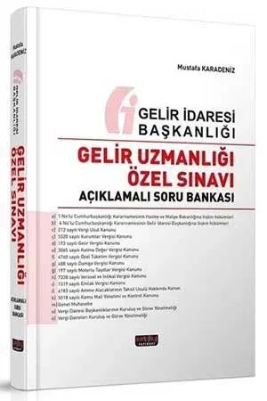 Gelir İdarei Başkanlığı Gelir Uzmanlığı Özel Sınavı