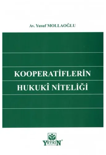 Kooperatiflerin Hukuki Niteliği