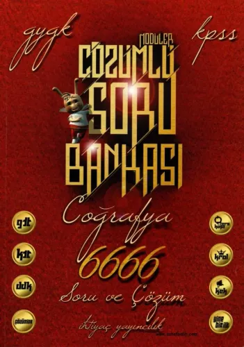 İhtiyaç 2013 KPSS Coğrafya Modüler Çözümlü Soru Bankası 6666 Soru ve Çözüm
