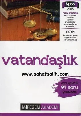 KPSS 2015 Vatandaşlık Konu Anlatımlı