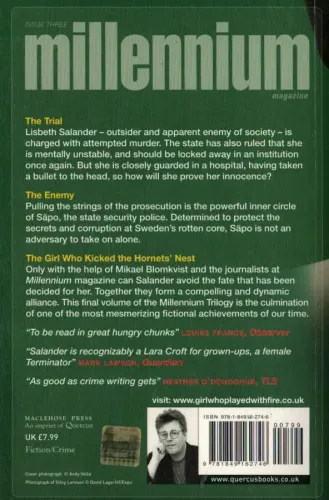 Millennium III The Girl Who Kicked the Hornets' Nest Stieg Larsson Que