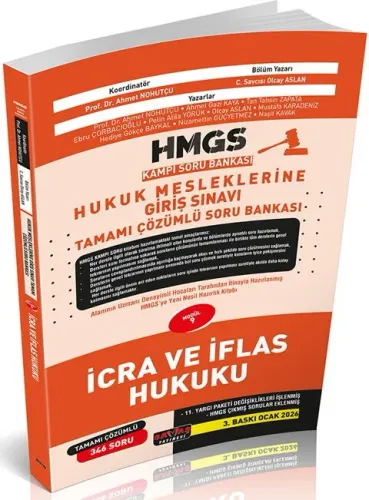 Savaş Yayınları 2026 HMGS Kampı İcra ve İflas Hukuku Soru Bankası