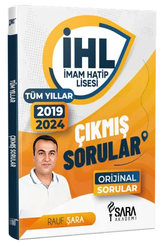 Şara Akademi 2026 ÖABT MEB-AGS İHL İmam Hatip Lisesi Çıkmış Sorular Tü
