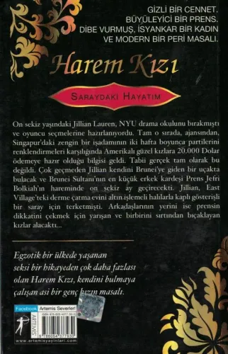 Harem Kızı & Saraydaki Hayatım Jillian Lauren Artemis Yayınları %69 in