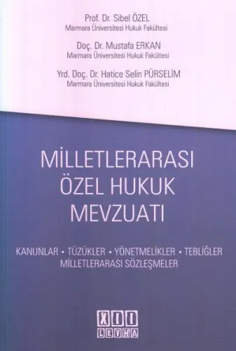 Milletlerarası Özel Hukuk Mevzuatı