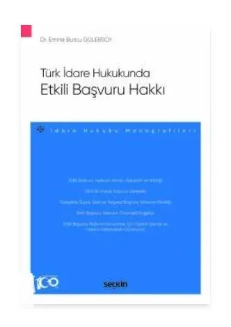 Türk İdare Hukukunda Etkili Başvuru Hakkı