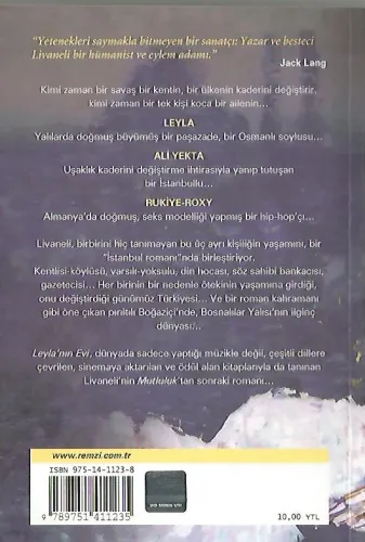 Leyla'nın Evi Ömer Zülfü Livaneli Remzi Kitabevi %40 indirimli