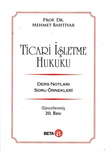 Ticari İşletme Hukuku