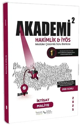 İlken Yayınları 2025 Akademi Hakimlik İYÖS İktisat ve Maliye Soru Bankası