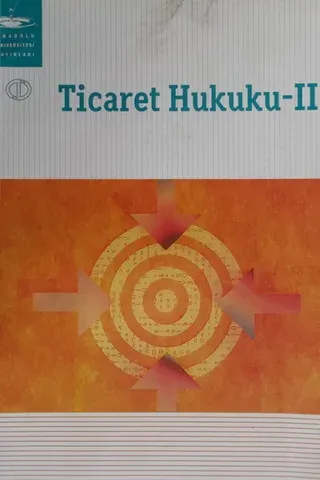 Ticaret Hukuku-I