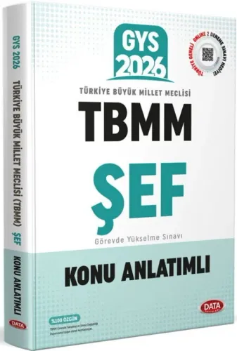 Data Yayınları 2026 Türkiye Büyük Millet Meclisi (TBMM) GYS Ortak Konular Konu Anlatımlı