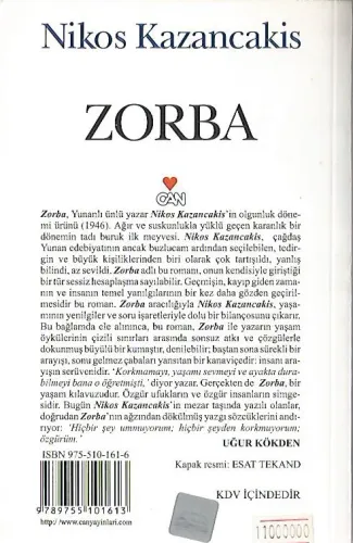 Zorba Paulo Coelho Can Yayınları %40 indirimli