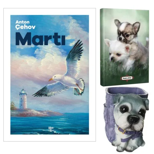 Martı - Anton Çehov ve Dekoratif Köpek Kalemlik - Minik Dostlar Planla