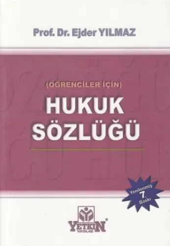 Hukuk Sözlüğü