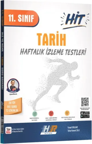 Hız ve Renk Yayınları 11. Sınıf Tarih HİT Soru Bankası