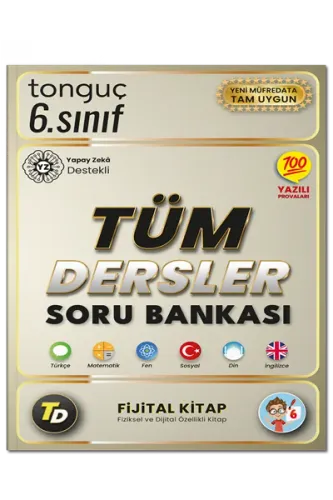 Tonguç Akademi 6. Sınıf Tüm Dersler Soru Bankası 2026