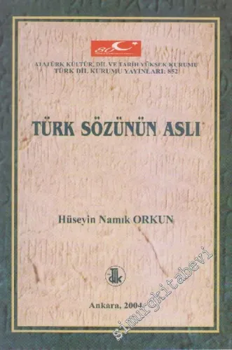 Türk Sözünün Aslı -        2004