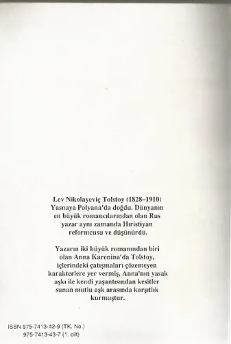 Anna Karenina Tolstoy Morpa %44 indirimli
