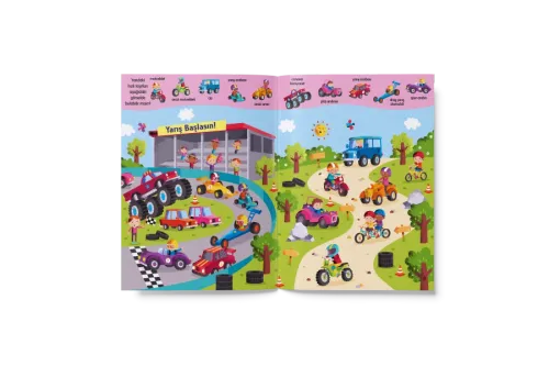 Ara & Bul - Taşıtlar - Olimpos Yayınları Kitap Dolu Günler Diler...