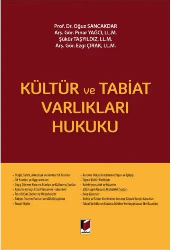 Kültür ve Tabiat Varlıkları Hukuku