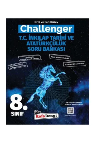 KAFADENGİ 8.Sınıf İNKİLAP TARİHİ CHALLENGER SORU BANKASI