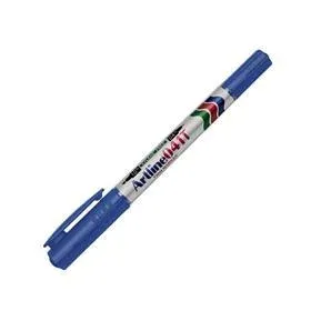 Artline 041T Twin Marker İki Uçlu Permanent Markör Uçlar:0,4-1,0mm Mavi