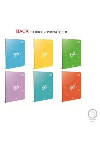 GIPTA ECO BACK A5 80yp.PP KAPAK DEFTER - Çizgili