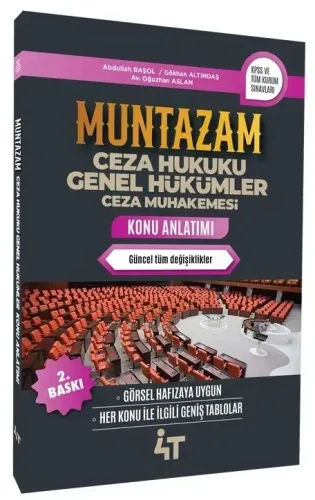 Muntazam Ceza Hukuku Genel Hükümler, Ceza Muhakemesi Konu Anlatımı